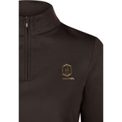 Eskadron Chemise Heritage Half-Zip Black Truffle Eskadron Chemise Heritage Half-Zip Black Truffle