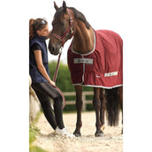 Bucas Lead Rein Dublin Padded Wine/Silver Bucas Lead Rein Dublin Padded Wine/Silver