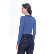 Harcour Polo Popi Femme Steel Blue Harcour Polo Popi Femme Steel Blue