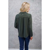Harcour Chemise Sharly LS Femme Kaki Harcour Chemise Sharly LS Femme Kaki