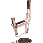 Harry's Horse Ensemble Licol Satin Eli Silver Mink Harry's Horse Ensemble Licol Satin Eli Silver Mink