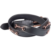 Harry's Horse Ceinture Bit Cuir 2 Noir/Or rose Harry's Horse Ceinture Bit Cuir 2 Noir/Or rose