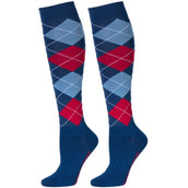 Harry's Horse Chaussettes Check Moonlit Ocean Harry's Horse Chaussettes Check Moonlit Ocean