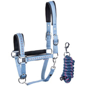 Harry's Horse Ensemble Licol Crystal Bleu ciel Harry's Horse Ensemble Licol Crystal Bleu ciel