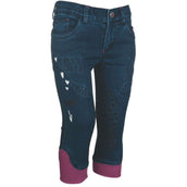 Little Sister Pantalon d'Équitation Piccola Silicone Knee Bleu Foncé Little Sister Pantalon d'Équitation Piccola Silicone Knee Bleu Foncé
