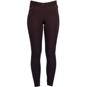 HKM Pantalon d'Équitation Rosegold Glamour Full Grip Marron/Or Rose HKM Pantalon d'Équitation Rosegold Glamour Full Grip Marron/Or Rose