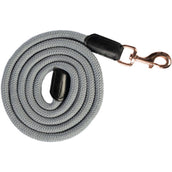 HKM Corde pour Licol Rosegold Glamour Mousqueton Gris/Or Rose HKM Corde pour Licol Rosegold Glamour Mousqueton Gris/Or Rose