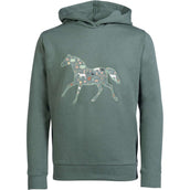 HKM Pull col Hoodie Judy Vert Foncé HKM Pull col Hoodie Judy Vert Foncé