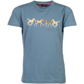 HKM T-Shirt Pony Club Bleu Fumeé HKM T-Shirt Pony Club Bleu Fumeé