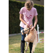 HKM Frontal Hobby Horsing Jeu de 3 Rose HKM Frontal Hobby Horsing Jeu de 3 Rose