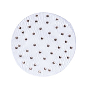 HKM Filet à Cheveux Rosegolden Sparkle Blanc HKM Filet à Cheveux Rosegolden Sparkle Blanc