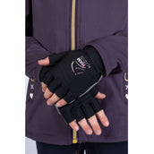 HKM Gants Hobby Horsing Noir/Gris HKM Gants Hobby Horsing Noir/Gris