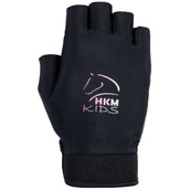 HKM Gants Hobby Horsing Noir/Gris HKM Gants Hobby Horsing Noir/Gris
