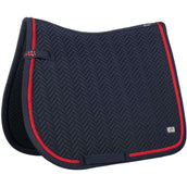 HKM Tapis de Selle Aruba Dressage Bleu Foncé HKM Tapis de Selle Aruba Dressage Bleu Foncé