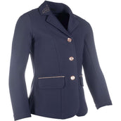 HKM Petite Veste de Concours Flora Enfants Bleu Foncé HKM Petite Veste de Concours Flora Enfants Bleu Foncé