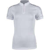 HKM Chemise Fonctionnelle Nelly Manches Courtes Blanc HKM Chemise Fonctionnelle Nelly Manches Courtes Blanc
