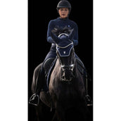 HKM Bonnet Anti-Mouches Livignio Lauria Garelli Soft Bleu Foncé HKM Bonnet Anti-Mouches Livignio Lauria Garelli Soft Bleu Foncé