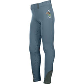 HKM Legging d'Équitation Pony Dream II Full Grip Bleu Fumeé HKM Legging d'Équitation Pony Dream II Full Grip Bleu Fumeé