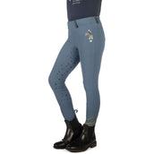 HKM Legging d'Équitation Pony Dream II Full Grip Bleu Fumeé HKM Legging d'Équitation Pony Dream II Full Grip Bleu Fumeé