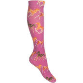 HKM Chaussettes d'Équitation Pony Club Rose HKM Chaussettes d'Équitation Pony Club Rose