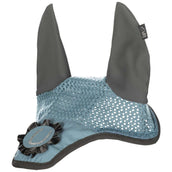 HKM Bonnet Anti-Mouches Nele Bleu Fumeé HKM Bonnet Anti-Mouches Nele Bleu Fumeé