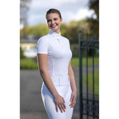 HKM T-shirt de Concours Skadi Blanc HKM T-shirt de Concours Skadi Blanc