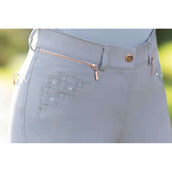 HKM Pantalon d'Équitation Rosegold Sparkle Full Grip Gris/Or Rose HKM Pantalon d'Équitation Rosegold Sparkle Full Grip Gris/Or Rose