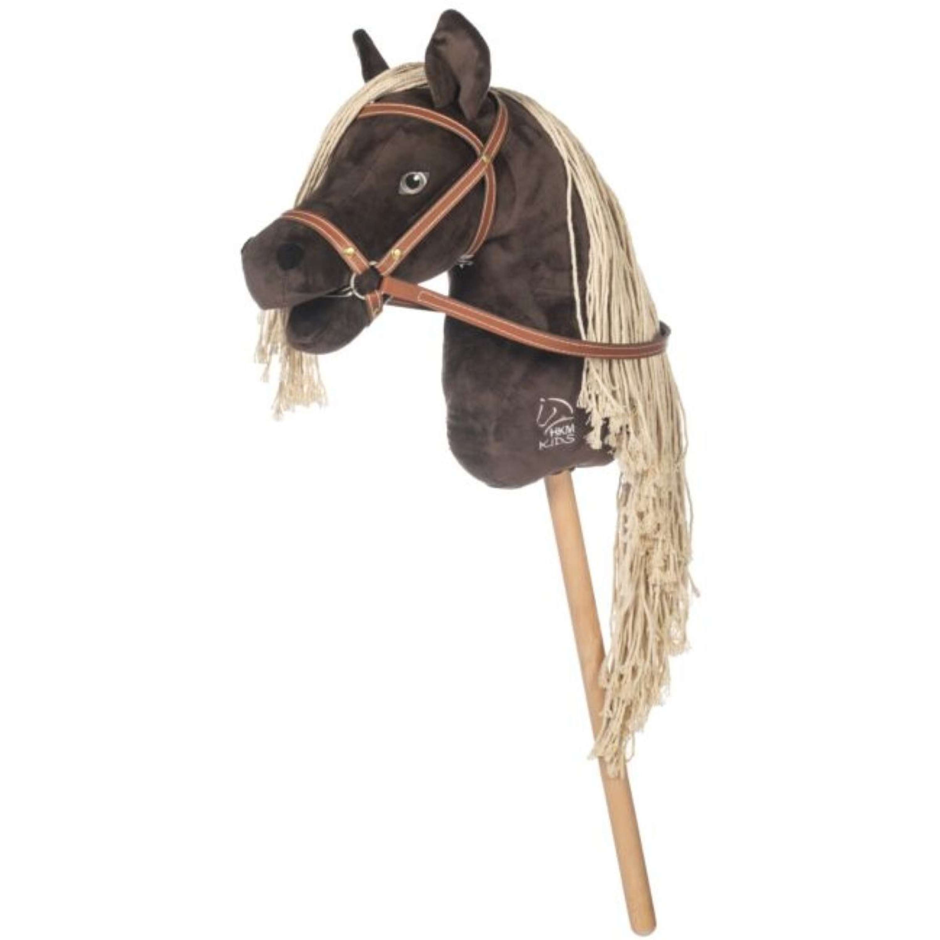 Hobby horse blanc tacheté | Les Ponies De Jeanne Hobby horse blanc tacheté | Les Ponies De Jeanne