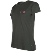 HKM T-Shirt Excellent Gris Vert HKM T-Shirt Excellent Gris Vert