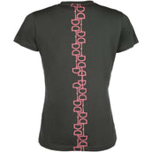 HKM T-Shirt Excellent Gris Vert HKM T-Shirt Excellent Gris Vert