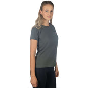 HKM T-Shirt Excellent Gris Vert HKM T-Shirt Excellent Gris Vert