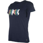 HKM T-Shirt Mirror Bleu foncé HKM T-Shirt Mirror Bleu foncé