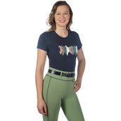 HKM T-Shirt Mirror Bleu foncé HKM T-Shirt Mirror Bleu foncé