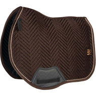 HORKA Tapis de Selle Velvet Polyvalent Chocolat foncé HORKA Tapis de Selle Velvet Polyvalent Chocolat foncé