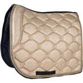 HORKA Tapis de Selle Glitter Dressage Or Rose HORKA Tapis de Selle Glitter Dressage Or Rose