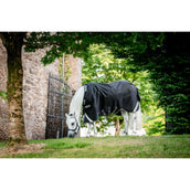 Rambo Turnout Rug 1680D Varilayer 250g Black/Thunderstorm Grey/Silver Rambo Turnout Rug 1680D Varilayer 250g Black/Thunderstorm Grey/Silver