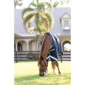 Amigo Couverture Turnout Bravo 100g Navy/Titanium Grey Amigo Couverture Turnout Bravo 100g Navy/Titanium Grey