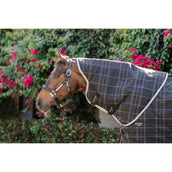 Rhino Couvre-Cou Stable 200g Black/Grey/White Check/Gray Rhino Couvre-Cou Stable 200g Black/Grey/White Check/Gray