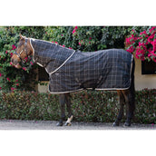 Rhino Couvre-Cou Stable 200g Black/Grey/White Check/Gray Rhino Couvre-Cou Stable 200g Black/Grey/White Check/Gray