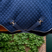 Horseware Couverture Rafraîchissante Autumn Marine/Argent Horseware Couverture Rafraîchissante Autumn Marine/Argent