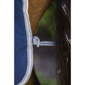 Amigo Couverture d'Écurie Navy/Titanium Grey/Silver Amigo Couverture d'Écurie Navy/Titanium Grey/Silver