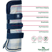 Horseware Fly Boots Newmarket Witney Navy Horseware Fly Boots Newmarket Witney Navy