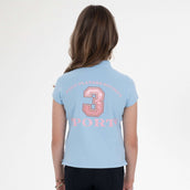 HV Polo Polo Favouritas EQ Kids Powder Blue HV Polo Polo Favouritas EQ Kids Powder Blue