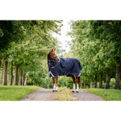 Rambo Supreme Turnout Lite 50g Navy/Thunderstorm Grey Rambo Supreme Turnout Lite 50g Navy/Thunderstorm Grey