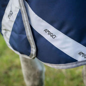 Amigo Turnout Rug FieldSafe Plus 1200D 50g Navy/Titanium Grey/Silver Amigo Turnout Rug FieldSafe Plus 1200D 50g Navy/Titanium Grey/Silver