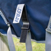 Amigo Turnout Rug FieldSafe Plus 1200D 50g Navy/Titanium Grey/Silver Amigo Turnout Rug FieldSafe Plus 1200D 50g Navy/Titanium Grey/Silver