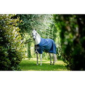 Amigo Turnout Medium Bravo 12 250g Navy/Titanium Grey Amigo Turnout Medium Bravo 12 250g Navy/Titanium Grey