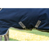 Amigo Chemise Turnout 1200D Pony 50g Marine/Gris Titane/Argent Amigo Chemise Turnout 1200D Pony 50g Marine/Gris Titane/Argent