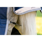 Amigo Chemise Turnout 1200D Pony 50g Marine/Gris Titane/Argent Amigo Chemise Turnout 1200D Pony 50g Marine/Gris Titane/Argent