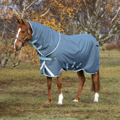 Amigo Couverture Turnout AmEco Bravo 12 Plus 250g Dark Blue/Sky Blue Amigo Couverture Turnout AmEco Bravo 12 Plus 250g Dark Blue/Sky Blue